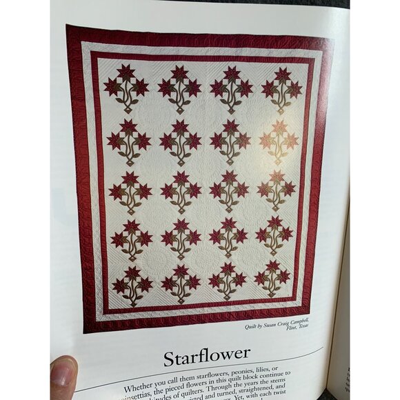 Quilts in Bloom Quilt Sewing Pattern Book Oxmoor House - Picture 3 of 9